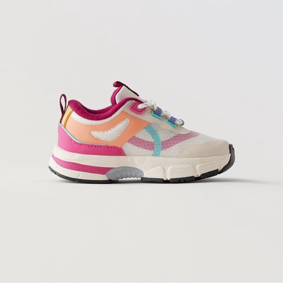 Zara toddler tennis shoes! Colorful and hardly worn - Picture 1 of 7